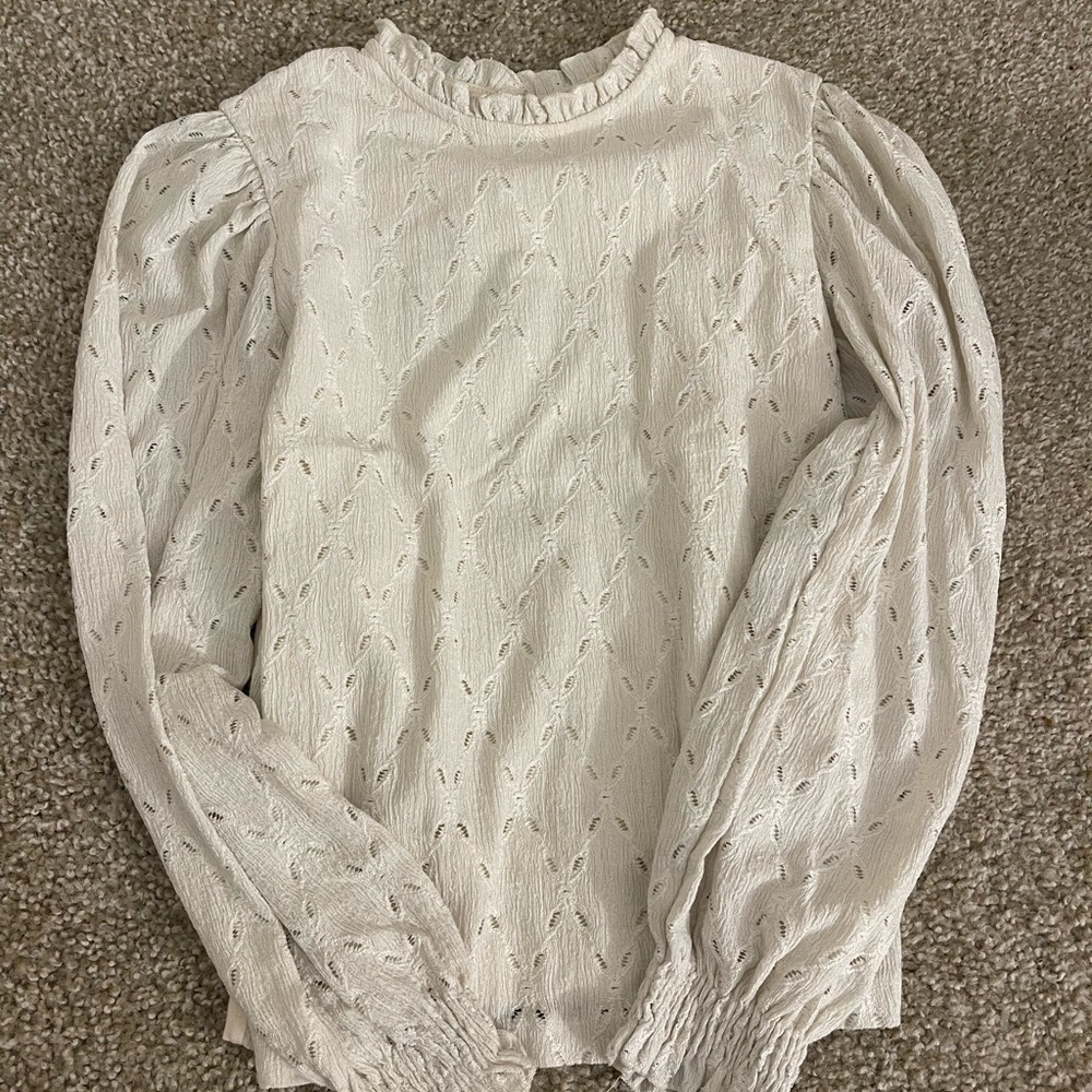 Zara long sleeve girls top/shirt